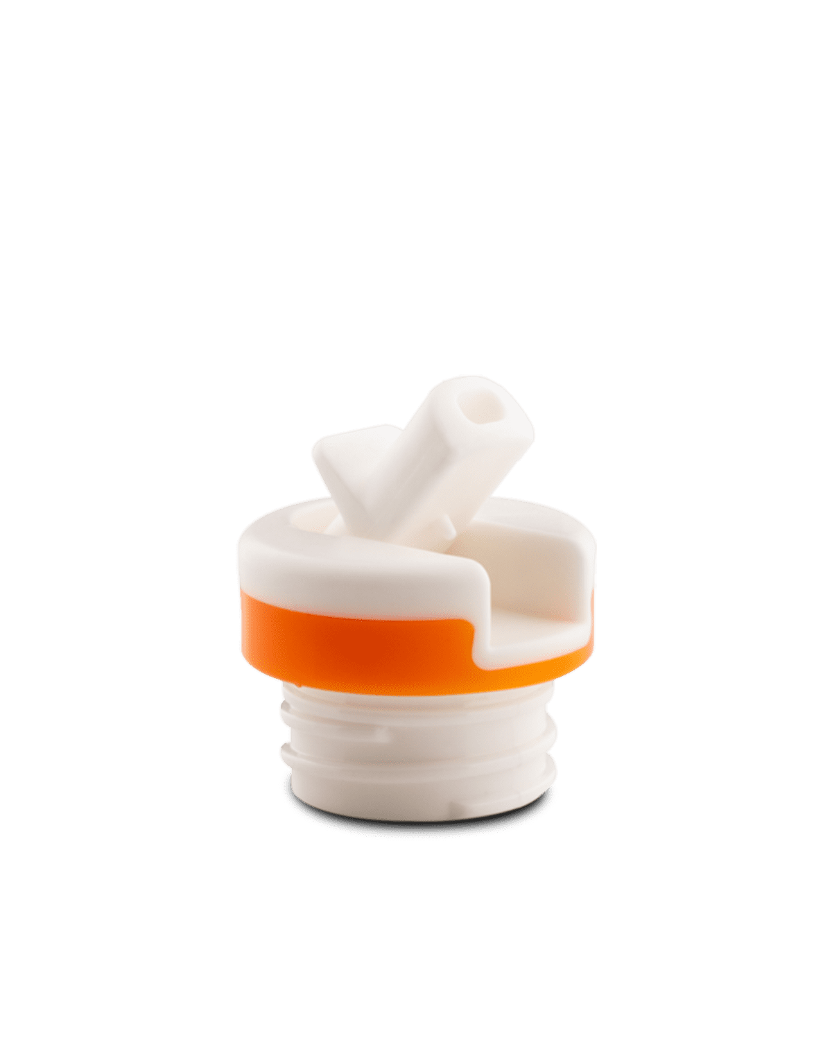 (image for) borraccia termica acciaio inox Bottle Sport Lid - White & Orange
